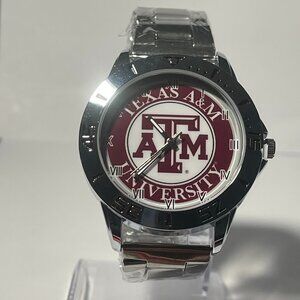 Texas A&M Aggies NCAA Stainless-Steel Watch NEW